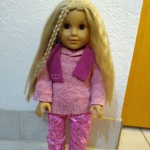 American girl pleasant company original Julie Albright 18" DOLL GREAT CONDITION!
